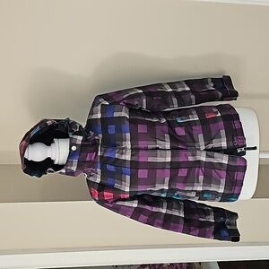 Roxy Girls Ski Jacket Size S 7/8